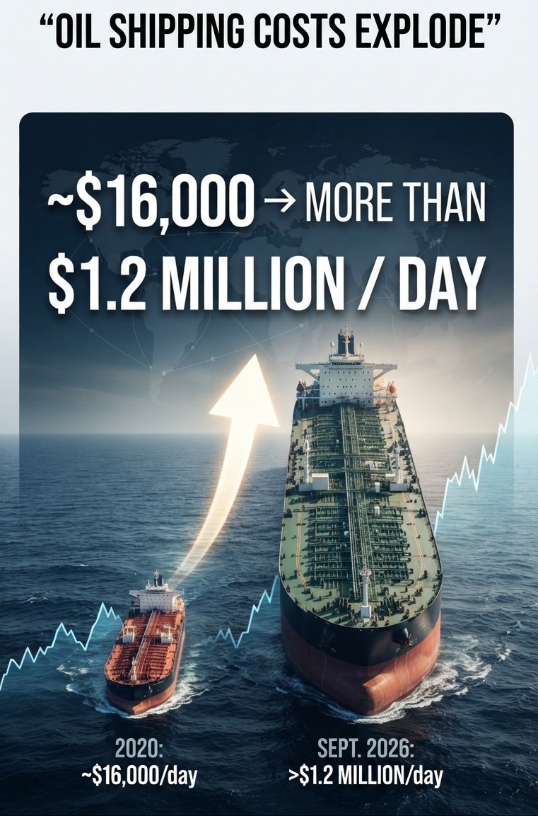Shipping Costs of Oil Soars