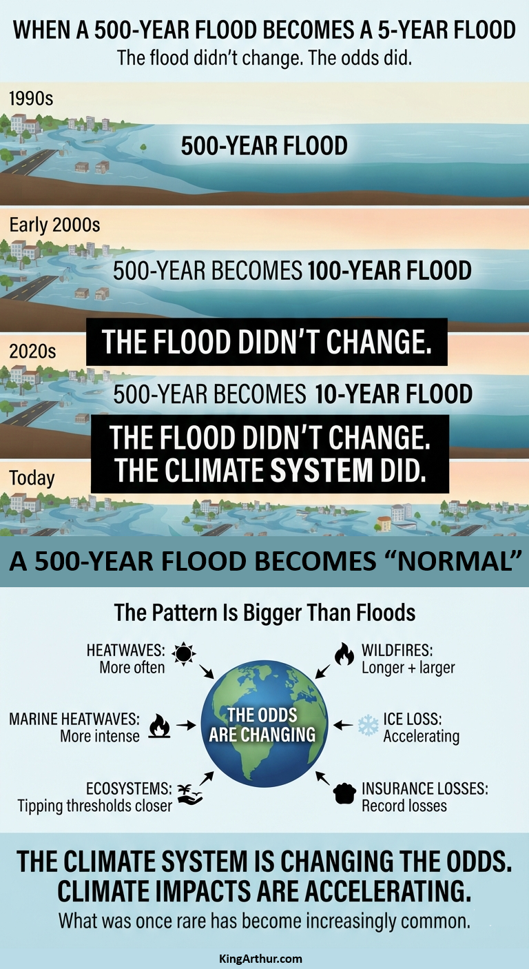 Climate Change Acceleration: Violent Rain