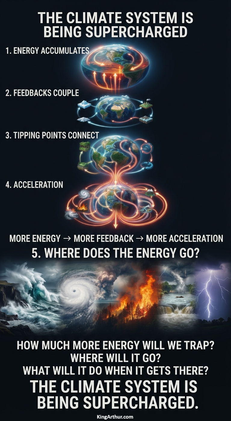 The Climate System Is Being Supercharged