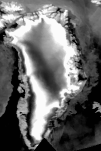 Greenland infra red image 
29 May 2012